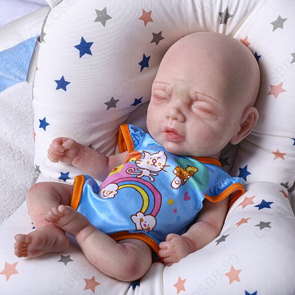 US Stock Dolls Clothes W/Hat for 14-16" Reborn Baby Dolls Boy Outfit for Gifts - Picture 3 of 6